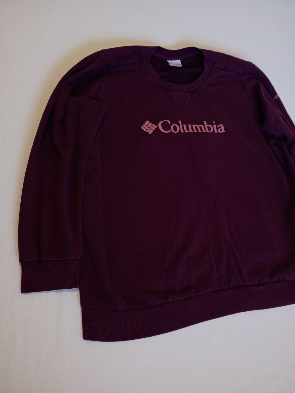 Columbia Men's Columbia Crewneck Sweater - Burgundy Size 2X
